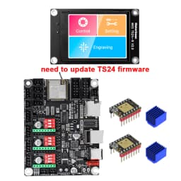 Makerbase MKS DLC32 V2.1 32bits Motherboard Offline Controller WIFI TFT Touch Screen TS24/TS35-R For Laser Engraving Machine
