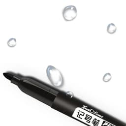 3 pcs/Set Permanent Marker Pen Waterproof Ink Fine Point Black Blue Red Oil Ink 1.5mm Round Toe Fine Color Marker Pens