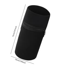 Mini Unisex Cotton Wrist Wallet Pouch with Zipper for Fitness Sports Running Gym Cycling - Secure Coin Purse Band