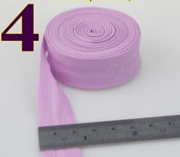 100% Cotton Bias tape, 20mm width 3/4" Ironed Single Fold Binding Bias Tape For Garment Craft DIY Handmaking 5m/lot