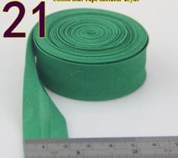100% Cotton Bias tape, 20mm width 3/4" Ironed Single Fold Binding Bias Tape For Garment Craft DIY Handmaking 5m/lot