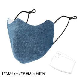 4 Styles New Upgrade Cotton Face Mask Covering Reusable Washable Solid Color Floral Printed Unisex Earloop Mask For Adult