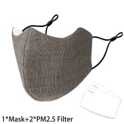 4 Styles New Upgrade Cotton Face Mask Covering Reusable Washable Solid Color Floral Printed Unisex Earloop Mask For Adult