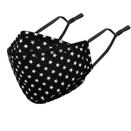 4 Styles New Upgrade Cotton Face Mask Covering Reusable Washable Solid Color Floral Printed Unisex Earloop Mask For Adult