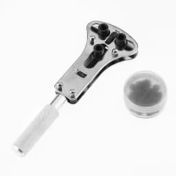 Watch Case Opener Watch Repair Tools Three Jaw Open Cover Tool Watch Bottom Opener for Watchmaker Adjustable Screw Back Remover
