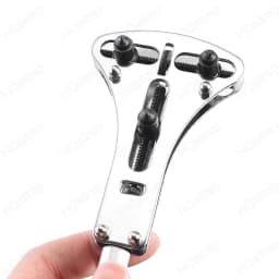 Watch Case Opener Watch Repair Tools Three Jaw Open Cover Tool Watch Bottom Opener for Watchmaker Adjustable Screw Back Remover