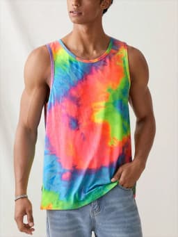 Street Fashion Personality Wolf Print Men's Tank Top Summer Daily Casual Men's Cool Tank Top Outdoor Sports Men's Tank Top