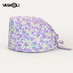 unisex Scrub Cap printing Adjustable size lab work cap girl accessories
