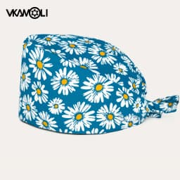 unisex Scrub Cap printing Adjustable size lab work cap girl accessories