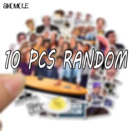 10/30/50pcs Cartoon Classic TV Show The Office Stickers Motorcycle Notebook Computer Car DIY Children Toy Guitar Refrigerator F5
