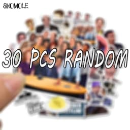 10/30/50pcs Cartoon Classic TV Show The Office Stickers Motorcycle Notebook Computer Car DIY Children Toy Guitar Refrigerator F5