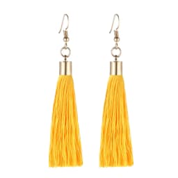 LOVBEAFAS Fringe Tassel Earrings For Women Gold Color Vintage Long Drop Dangle Earrings Fashion Wedding Jewelry Party Gift