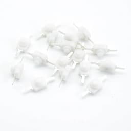 10pcs 1A 30V DC 2A 250V White/Black Latching On Off Mini Torch Push Button Switch Hot sale