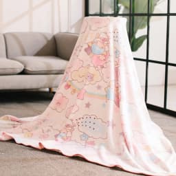 7 Styles Kawaii Anime Flannel Blanket Japan Bedroom Sofa Comfortable Warm Flannel Blanket Bedspread on the Bed Cover Blanket