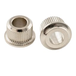 Musiclily Pro Steel Vintage/Modern 6mm to 10mm Guitar Tuner Conversion Bushings Tuning Pegs Adapter Ferrules (Set of 6)