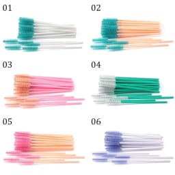 New Professional Eyebrow Brush Mascara Stick Wand Applicator Eye Lashes Extension Tool Cosmetic Brushes Set Beauty Makeup Tools
