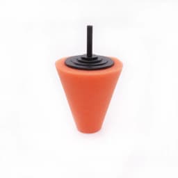 Car Polishing Pad Buffing Foam Sponge Pad Cone Polisher Buffer Pad Automotive Waxing Kit for Car Wheel Hub Headlight Polishing