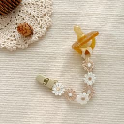 Little Daisy Baby Pacifier Clips Pacifier Chain Nipple Bracket Holder for Nipples Toddler Girl Baby Shower Gift Baby Accessories