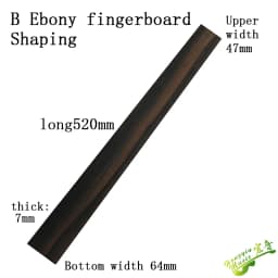 3A A B African Ebony Guitar Ebony Fingerboard Wool Board Ballad Classical Electric Guitar Wood Material Accessories