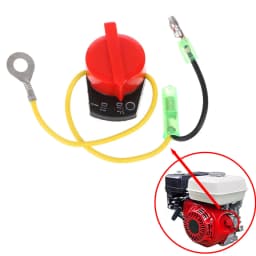 2 / 3 Wire Metal Switch Engine Power Stop on Off Kill Switch Control for Honda GX110 GX120 GX160 GX200 GX240 High Quality