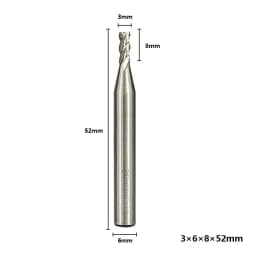 XCAN HSS Milling Cutter 4 Flute End Mill 1.5-13mm for CNC Machine Milling Tools Router Bit Metal Cutter Aluminum Milling Bit