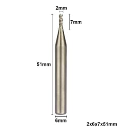 XCAN HSS Milling Cutter 4 Flute End Mill 1.5-13mm for CNC Machine Milling Tools Router Bit Metal Cutter Aluminum Milling Bit