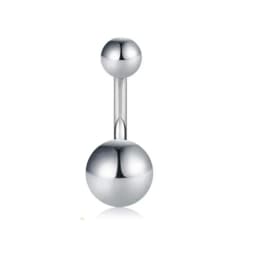 1PCS Surgical Steel Ab Crystal Belly Button Rings Zircon Heart Navel Piercing Reverse Cute Belly Button Piercing Sexy Navel Ring