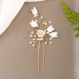 Wedding Hair Accessories crystal Headdress Jewellery Flower Hair Comb Headdress Hair Pins Bridal Hair Ornaments Female Tiaras