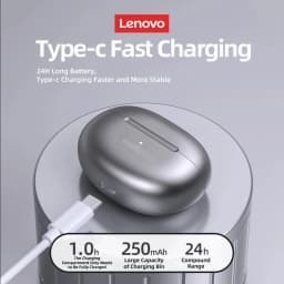 Choice Lenovo LP5 Wireless Bluetooth Earbuds HiFi Music Earphone with Mic Headphones Sports Waterproof Headset Business Type-c