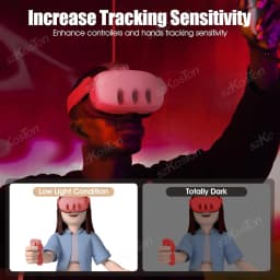 For Meta Quest 3S illuminator Infrared Light for Oculus Quest 2 Pico 4 VR Night Enhance Hand Tracking Increase Sensitivity