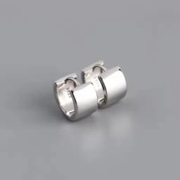 XIYANIKE Silver Color French Punk Hip-Hop Geometric Small Hoop Earrings for Women Gold Silver Party Jewelry Accessories