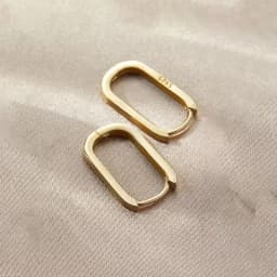 XIYANIKE Silver Color French Punk Hip-Hop Geometric Small Hoop Earrings for Women Gold Silver Party Jewelry Accessories