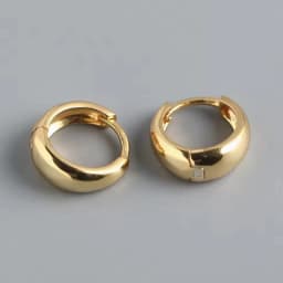 XIYANIKE Silver Color French Punk Hip-Hop Geometric Small Hoop Earrings for Women Gold Silver Party Jewelry Accessories
