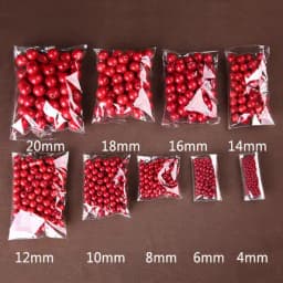 8-500pcs/bag Wood Beads 4/6/8/10/12/14/16/18/20mm Round Loose Spacer Wooden Beads For Bracelets Jewelry Making DIY Crafts Supply