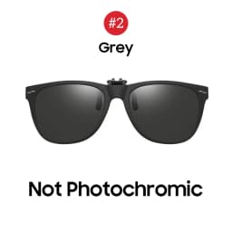 VIVIBEE Men Photochromic Polarized Lens Flip Up Clip on Sunglasses Women Driving Sun Glasses with Clips 2026 Trending Product