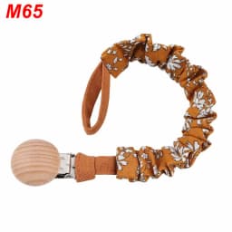 Baby Infant Cotton Pacifier Clip for Newborn Teething Soother Chew Dummy Chains CORB