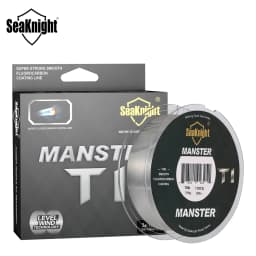 SeaKnight Brand T1II Series 100M 50M Fishing Line Fluorocarbon Coating Nylon Monofilament Fishing Line Sinking Line 3-100LB