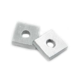 M3 M4 M5 M6 M8 Zinc Plated Carbon Steel Thin Quadrangle Block Square Nut DIN562