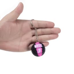 Curry Basketball Keychain Car Key Ring All Star Fan Key Chain Ball Shape Bag Pendant Jewelry Lover Trinket Best Gift Accessories