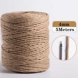 Natural Vintage Jute Rope String 1/2/3/4/5/6/8/10mm DIY Jute Cord Twine Ribbon Crafts Sewing Handwork Gift Wrap Home Decoration