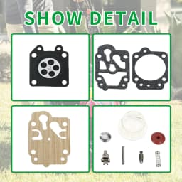 GX35 40-5 Carburetor Repair Kits With Primer Bulb For Brush Cutter CG260 CG330 CG430 CG520 43CC 52CC Trimmer Spare Parts