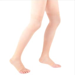 1 Pair Toe to Knee Compression Socks Elastic Calf Support Stockings for Varicose Veins Circulation Aid Medical Compression Wear