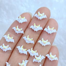 50pcs New Cute 9mm Resin Mini Penguin Series Flat back Stone Figurines DIY Wedding Scrapbook Manicure Accessories