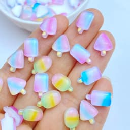 50pcs New Cute 9mm Resin Mini Penguin Series Flat back Stone Figurines DIY Wedding Scrapbook Manicure Accessories