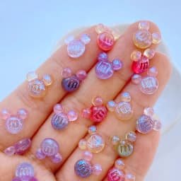 50pcs New Cute 9mm Resin Mini Penguin Series Flat back Stone Figurines DIY Wedding Scrapbook Manicure Accessories