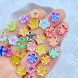 50pcs New Cute 9mm Resin Mini Penguin Series Flat back Stone Figurines DIY Wedding Scrapbook Manicure Accessories