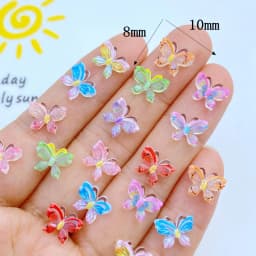 50pcs New Cute 9mm Resin Mini Penguin Series Flat back Stone Figurines DIY Wedding Scrapbook Manicure Accessories