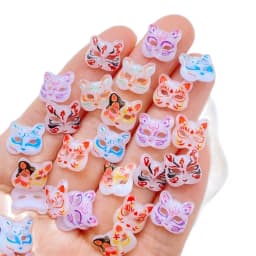 50pcs New Cute 9mm Resin Mini Penguin Series Flat back Stone Figurines DIY Wedding Scrapbook Manicure Accessories