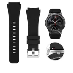 20mm 22mm Band for Samsung Galaxy Watch 3 4 5 46mm/42mm/active 2 Gear S3 Frontier/S2/Sport Silicone Bracelet Huawei GT 2 Strap