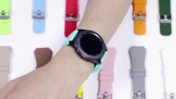 22mm Silicone Bands for Samsung Galaxy Watch 3 45mm/Gear S3 Classic/Frontier/Huawei Watch GT 2 3 Pro 46mm Amazfit GTR/Pace Strap